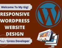 we will do wordpress website development o...