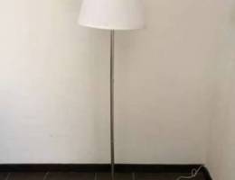 Two IKEA â€˜Arstidâ€™ floor lamps