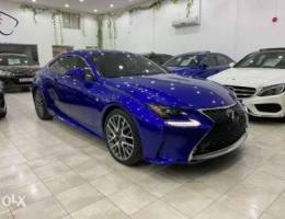 2016 LEXUS RCF V6 under warranty