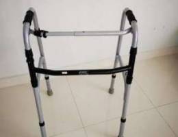 Steel folding walker