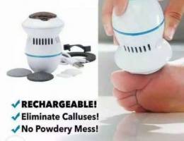 Callus remover with built in vaccum