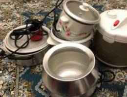 cooking pot and rice cooker can because co...