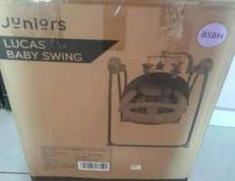 Junior Lucas baby swing almost new