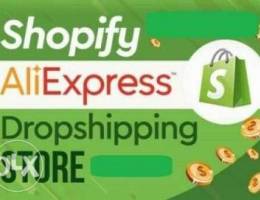 We create one product shopify dropshipping...