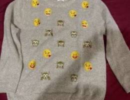 Smily faces sweater for winter