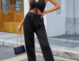 Womanâ€™s size small black jumpsuit