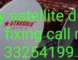 Any satellite dish tv fixing call me