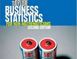 Business Statistics Book for sale