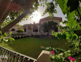 large villa with private garden exclusive