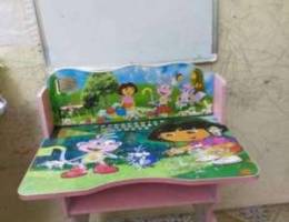 Kids study table & writing board