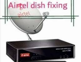 Airtel dish fixing and serviceing