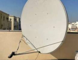 airtel 6 feet dish and HD receiver