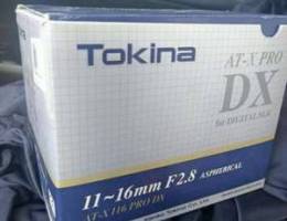 Tokina canon 11-16 2.8 wide-angle