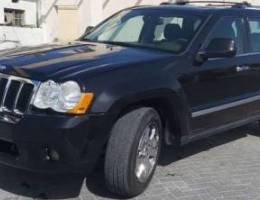 Well maintained Black Grand Cherokee Jeep