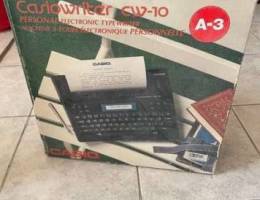 Casio Typewriter for free