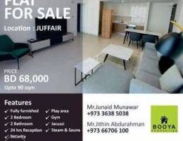 Flat for Sale, 2 bedroom ,fully furnished,...