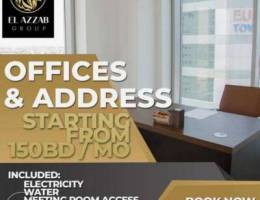 /$ Virtual Offices and Office space for re...