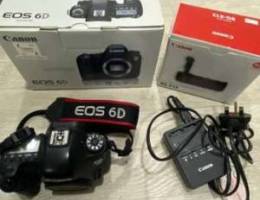 Canon 6d mark body with Battery grip