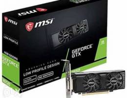 Wanted i need low profile gpu 1650 or 1050...