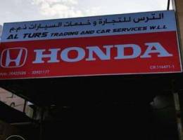 Honda Cars Services and parts