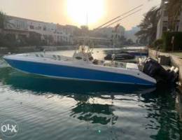 32ft AlDhaen Sports Boat - twin 250 hp 4 s...