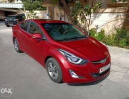 HYUNDAI ELANTRA 2016 Full Option With Sunr...