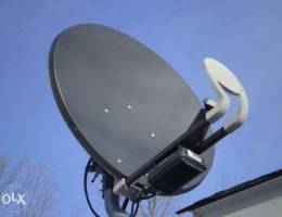 satalite work dish fixing arabic and airte...