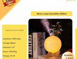 Moon lamp humidifier