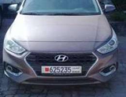 Hyundai accent monthly 130 BD