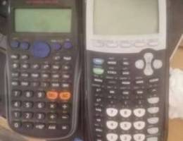 2 calculators for sale