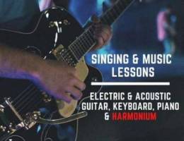 Piano, Guitar, Drums Classes