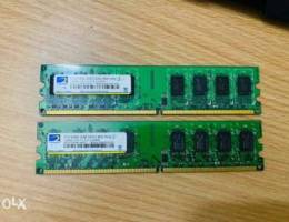 Twinmos 2GB Ram 2 pcs Good condition