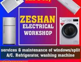 Window AC repairing split AC repairing and...