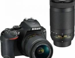 Nikon D5600 with 2 lens