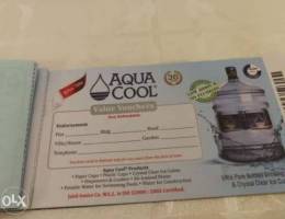 Aqua Cool Drinking Water 5 Coupons