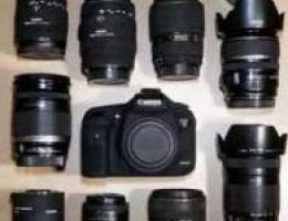 Canon 7D Mark ii whit 10 Lenses ÙƒØ§Ù†ÙˆÙ† Ùˆ Ø¹Ø´...