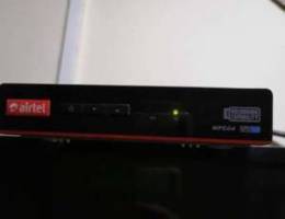 Airtel dish with receiver