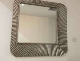 ID design wall mirror with shelf