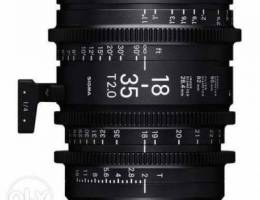 Sigma 18-35mm T2 High-Speed Zoom Lens (PL)...