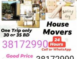 House shifting very low prices and labour