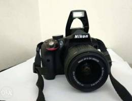 Nikon D3300 for sale with all accessories....