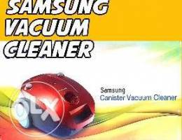 Red Samsung Vacuum cleaner