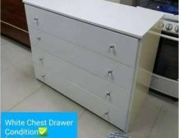 Chest Drawers White excellent condition de...