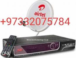 Airtel dish shutterbox receiver camera DVR...