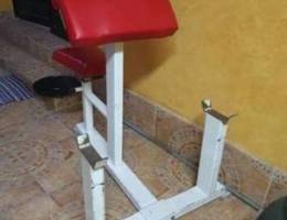 Preacher curl good condition