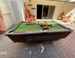 Pool Table and accessories