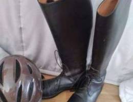 Horse Riding Boots with booth shaper stand...