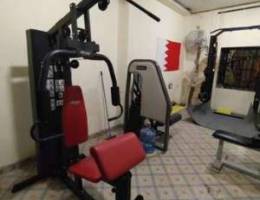 Heavy duty multi gym with heavy weights