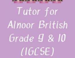 Tuition for Alnoor International School