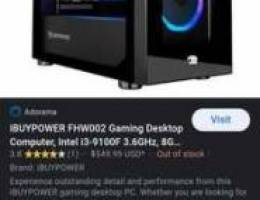 I want to buy a gaming pc on installment